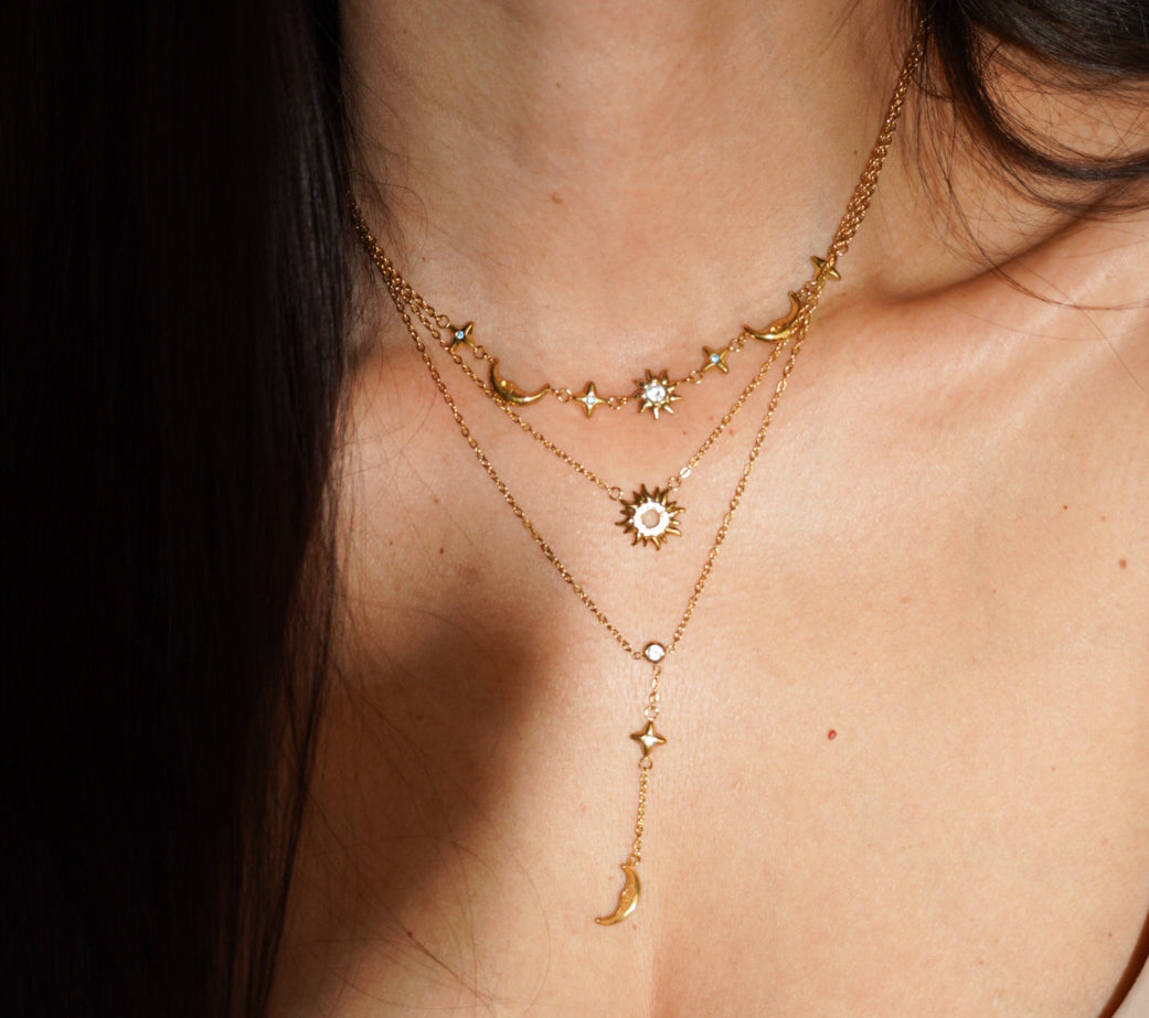 Eclipse Layered Necklace