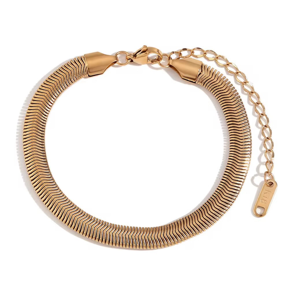 Thick Snake Bracelet