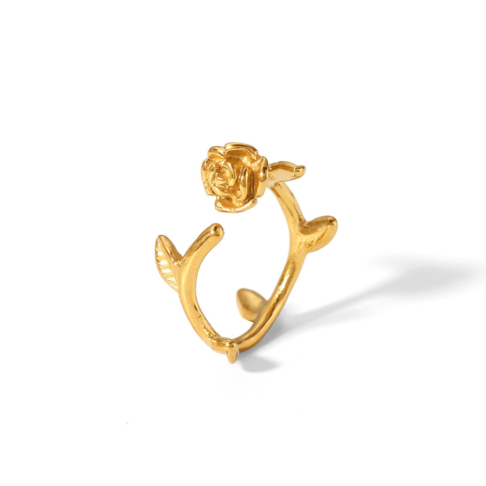 Anillo de rosa