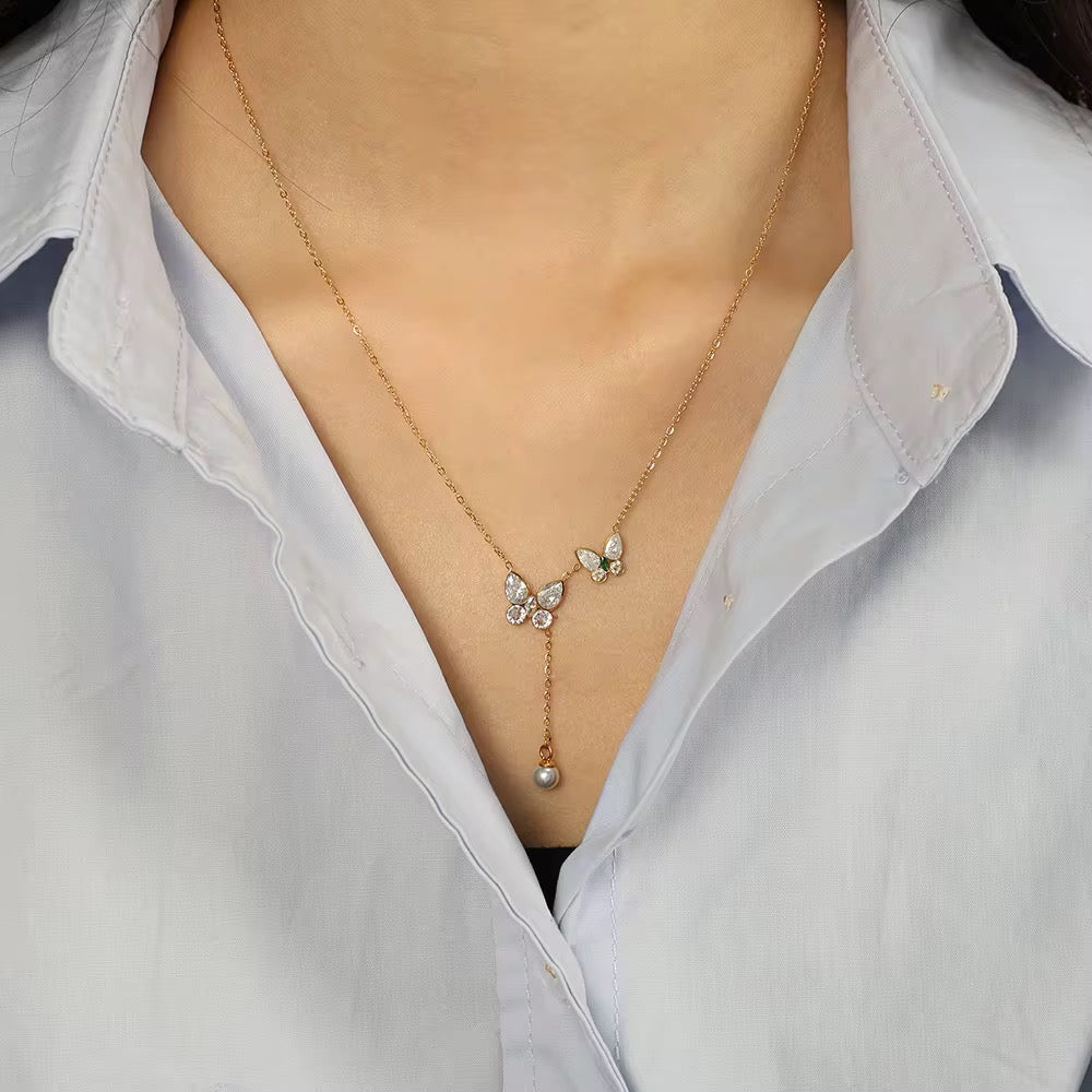 Collar Mariposa