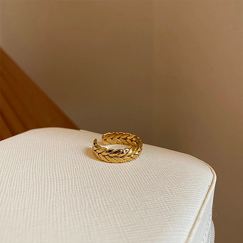 Anillo Trenza