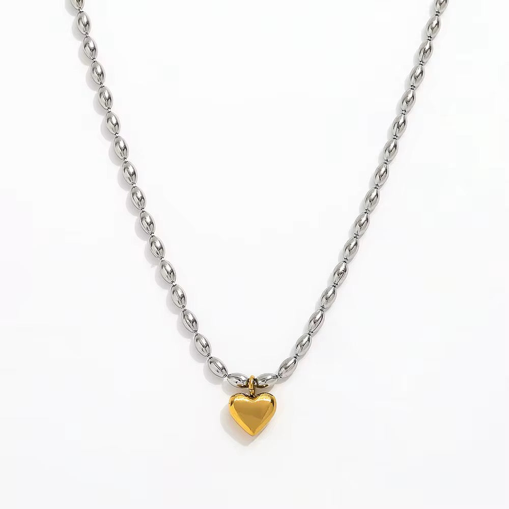 Mix Heart Necklace