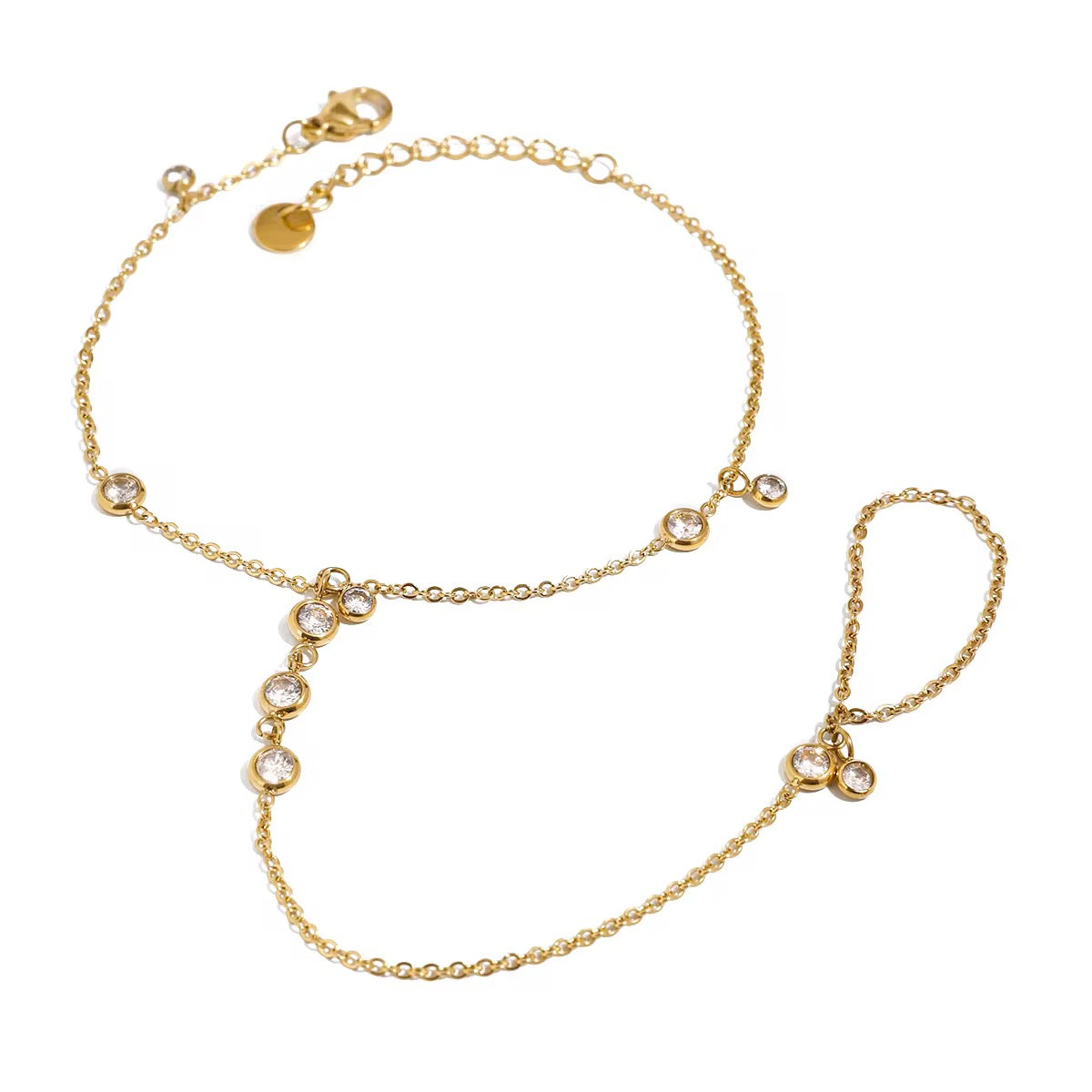 Golden Glow Hand Chain