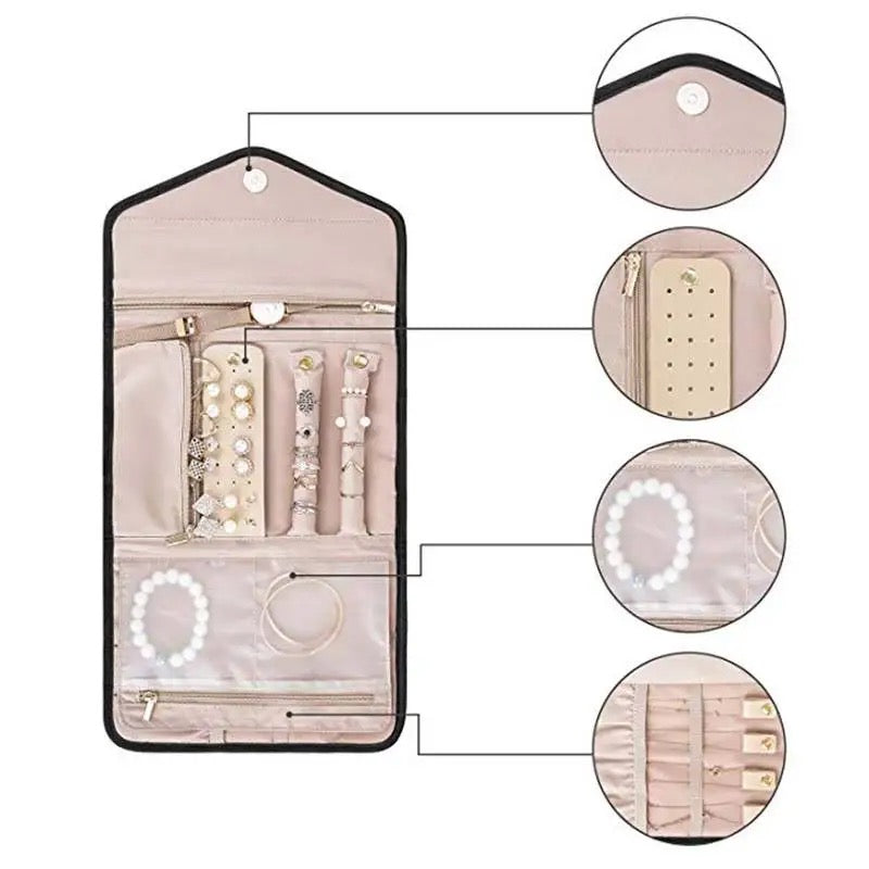 Organizador de viaje para joyas