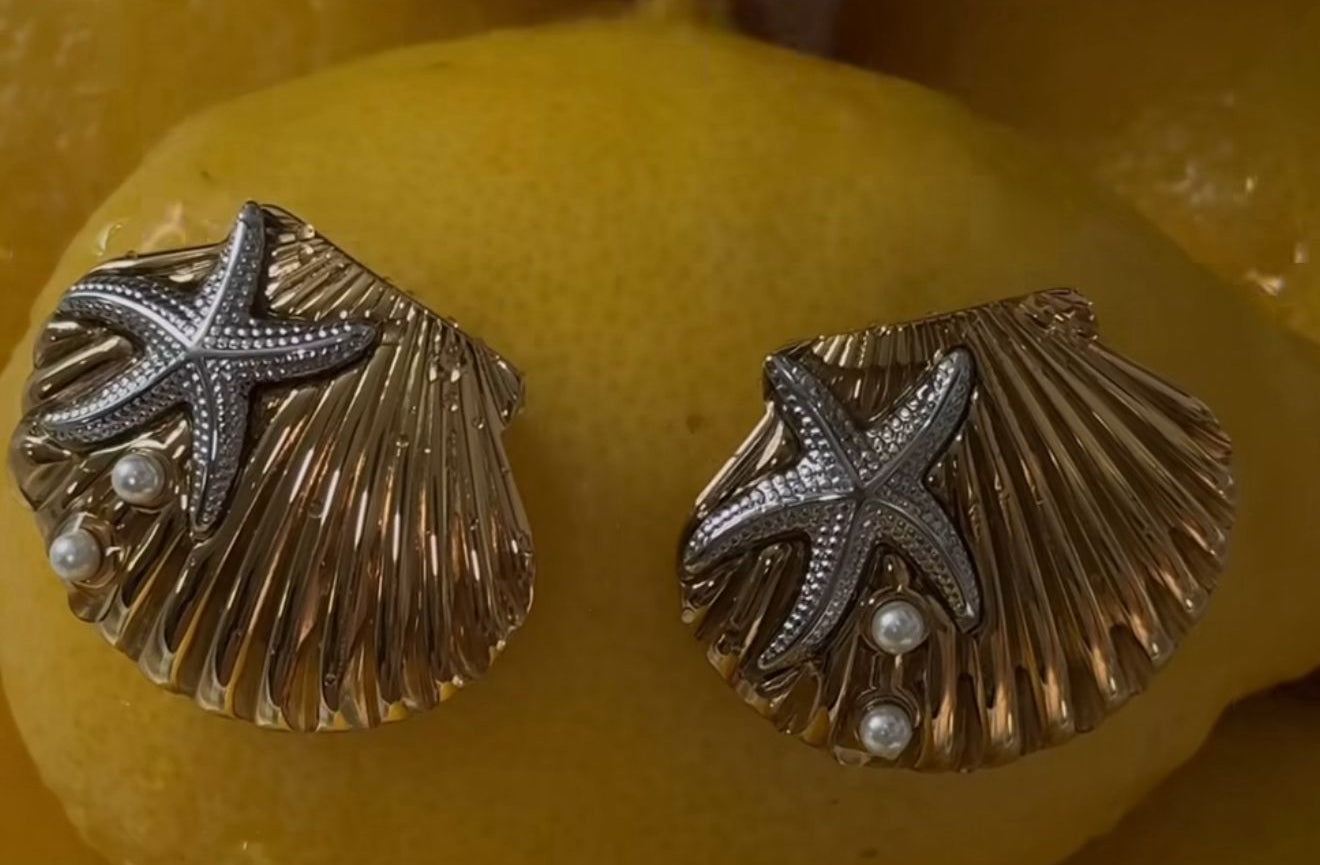 Ocean Statement Earrings