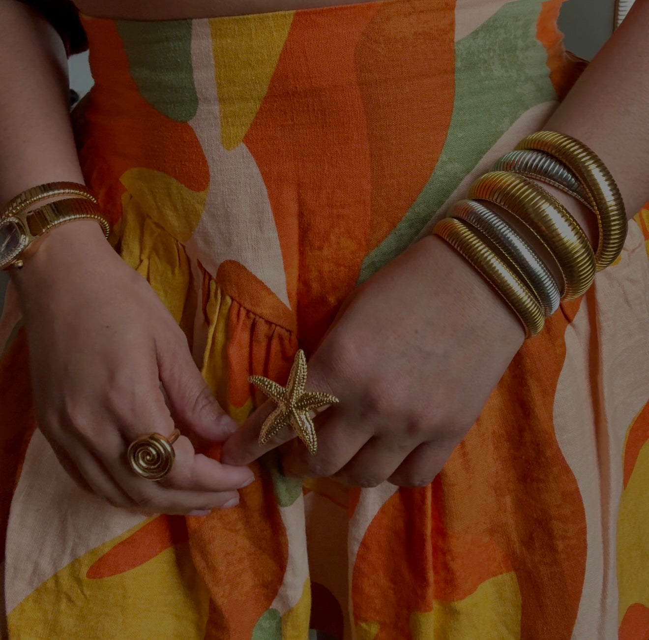 Summer Caracol Ring
