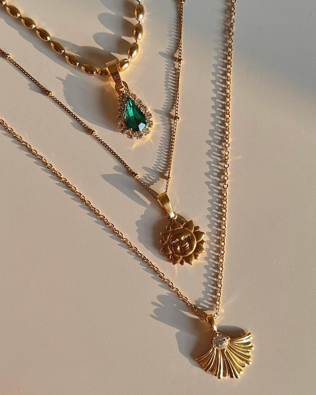Collar de conchas
