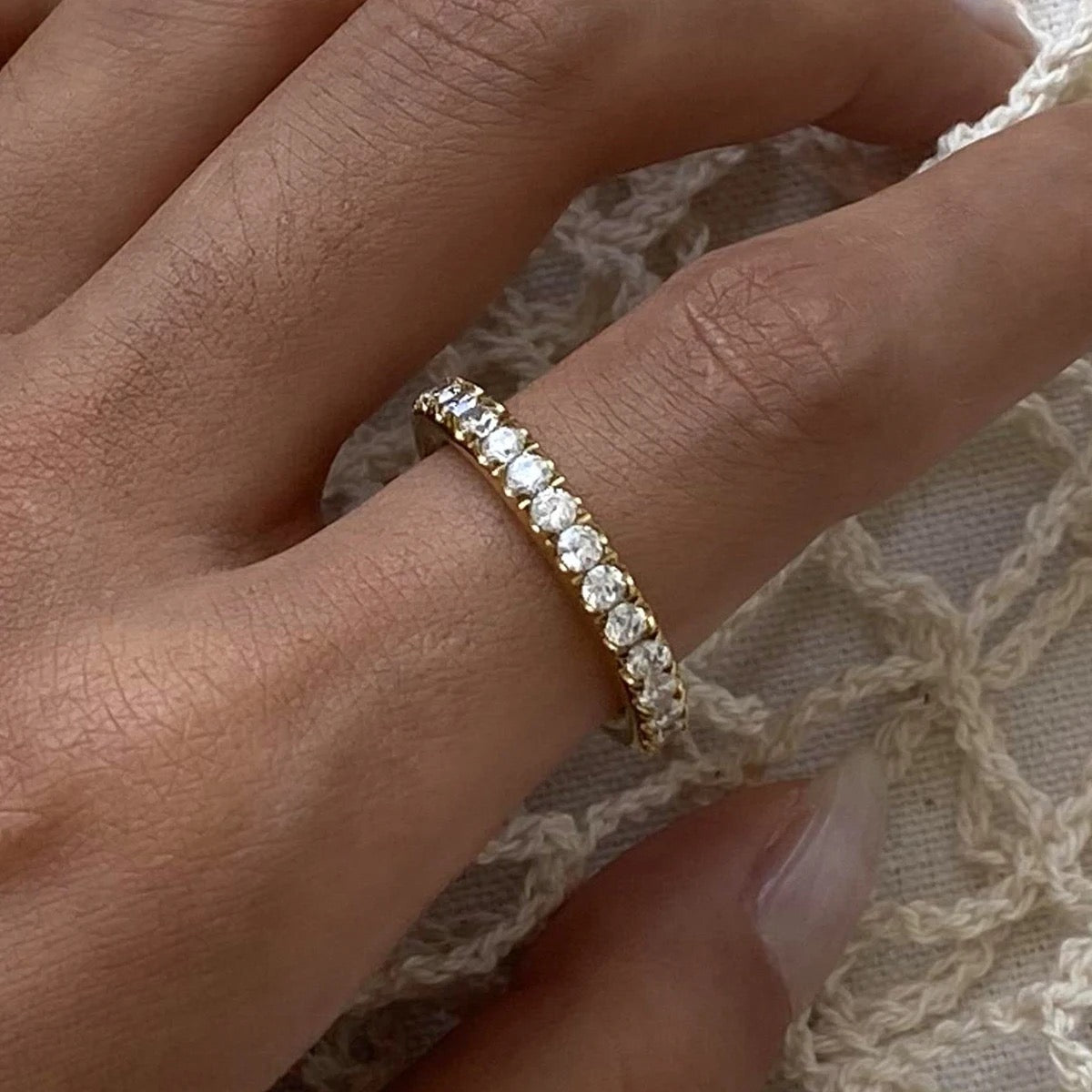Anillo de cristal