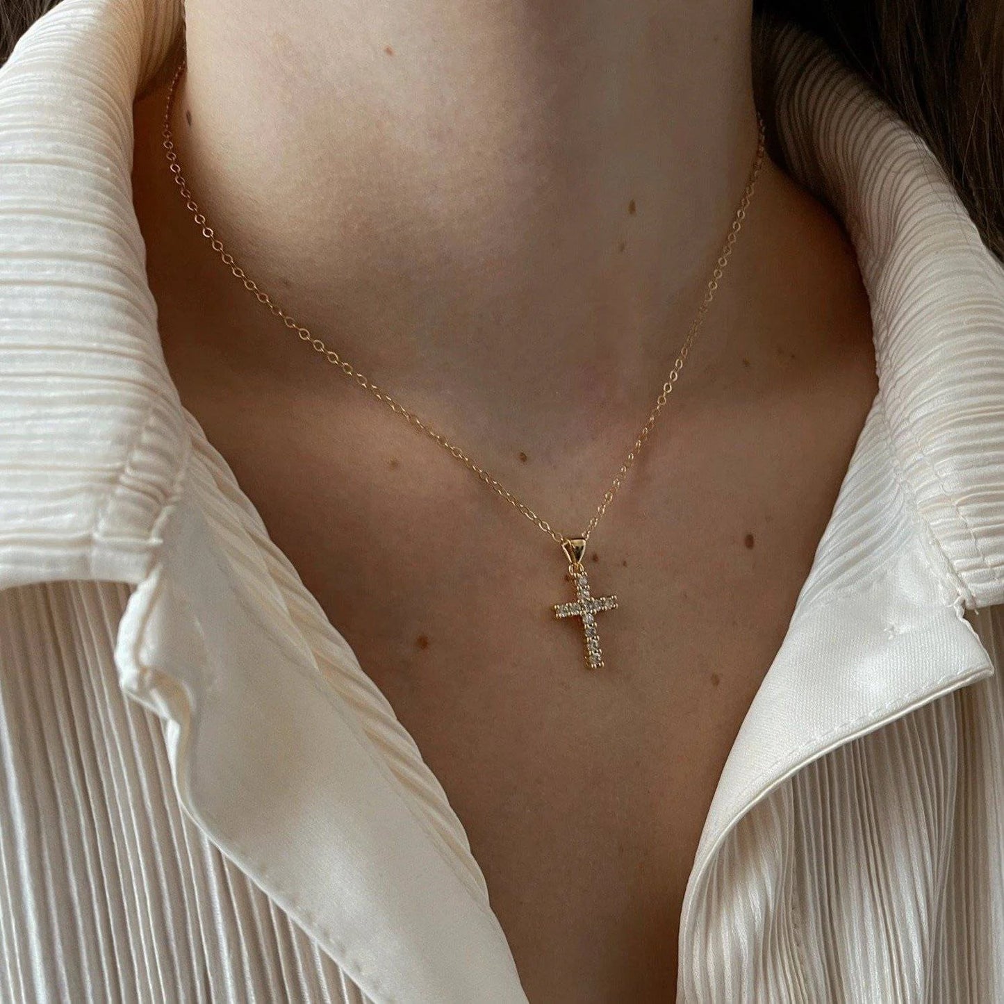 Collar de cruz