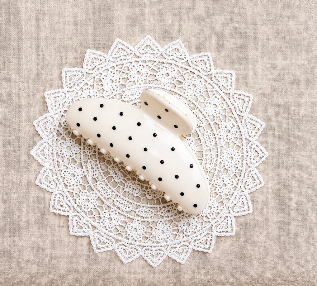 Polka Claw Clips