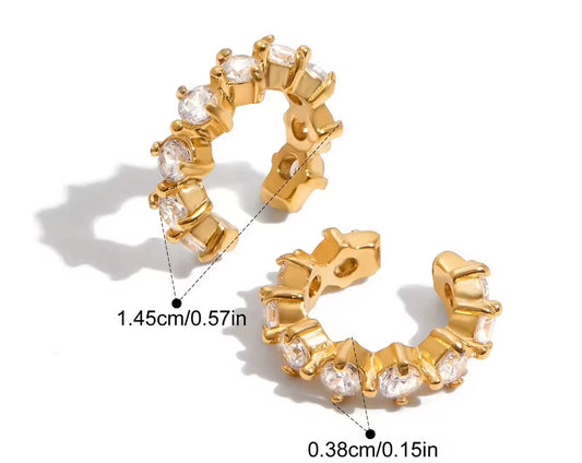 Crystal Ear Cuff