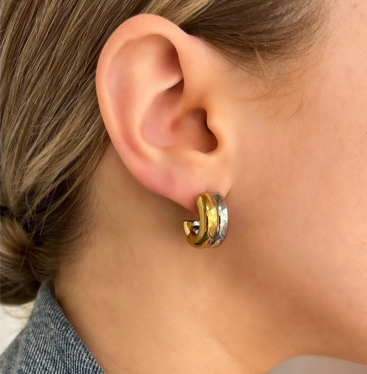 Mini aros de doble capa
