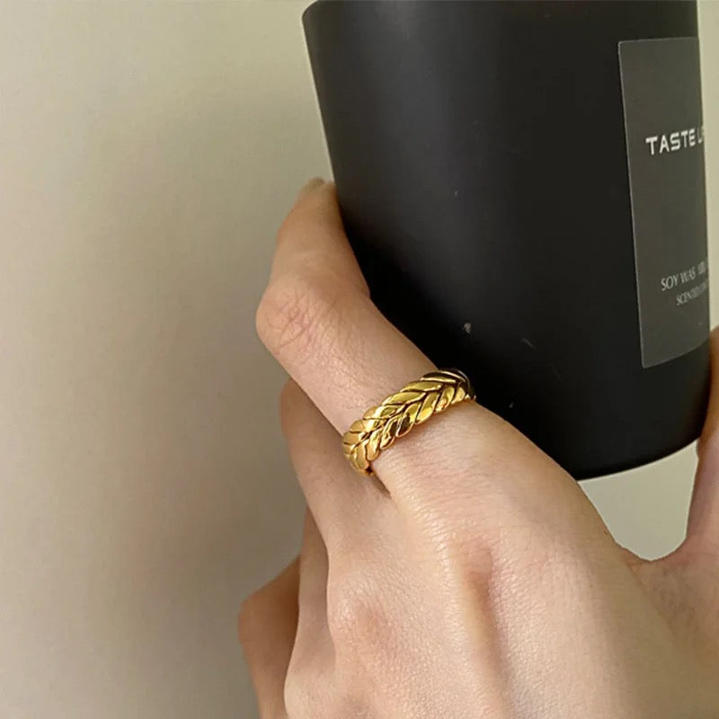 Anillo Trenza