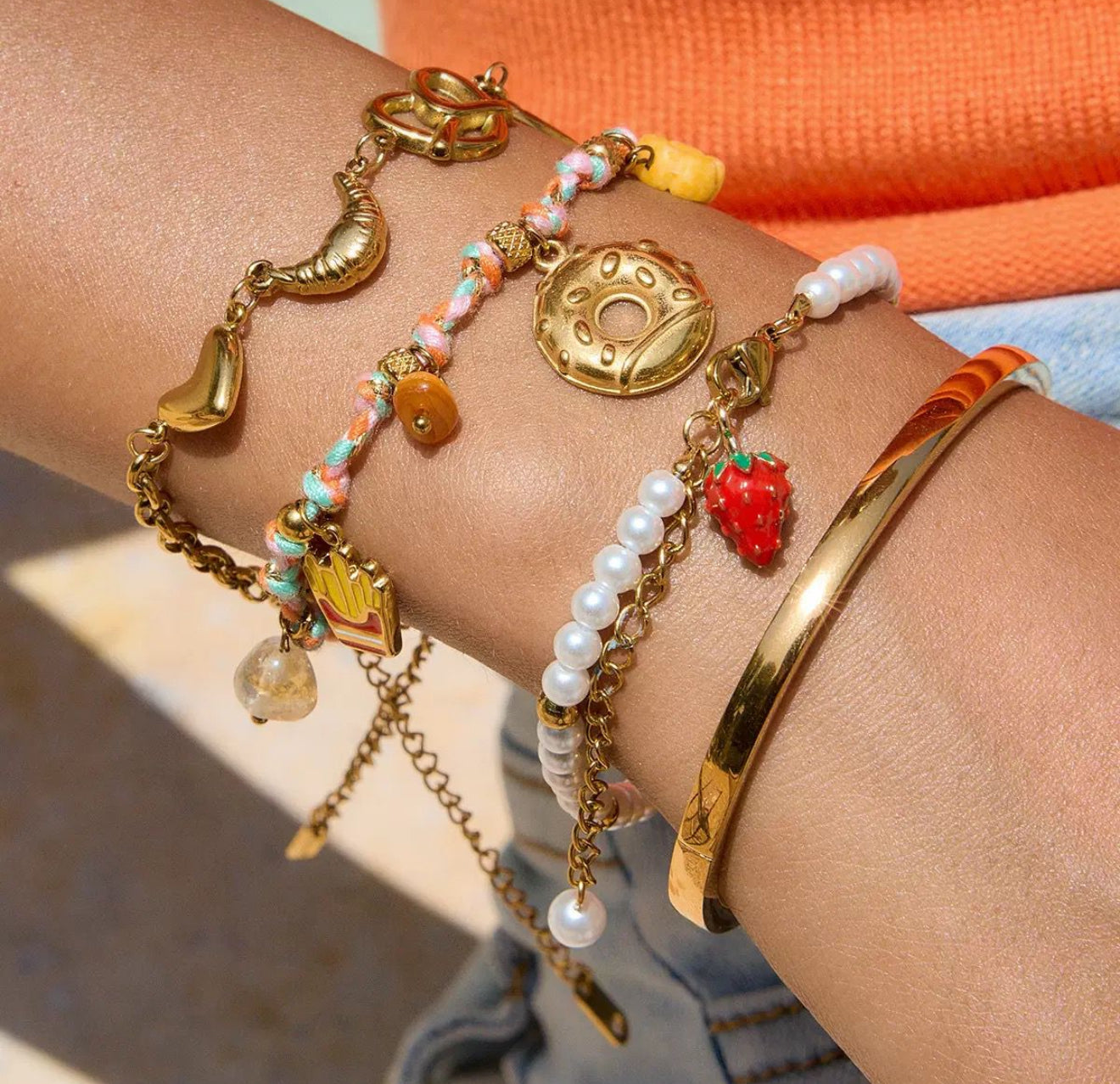 Sweet & Savory Charm Bracelet