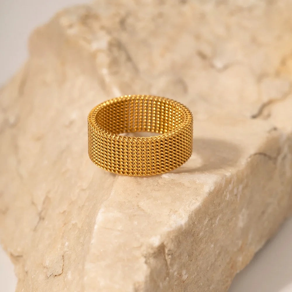 Anillo de tejido
