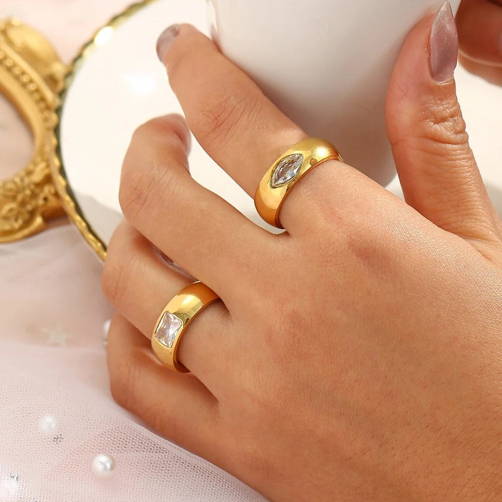 Anillo de cristal