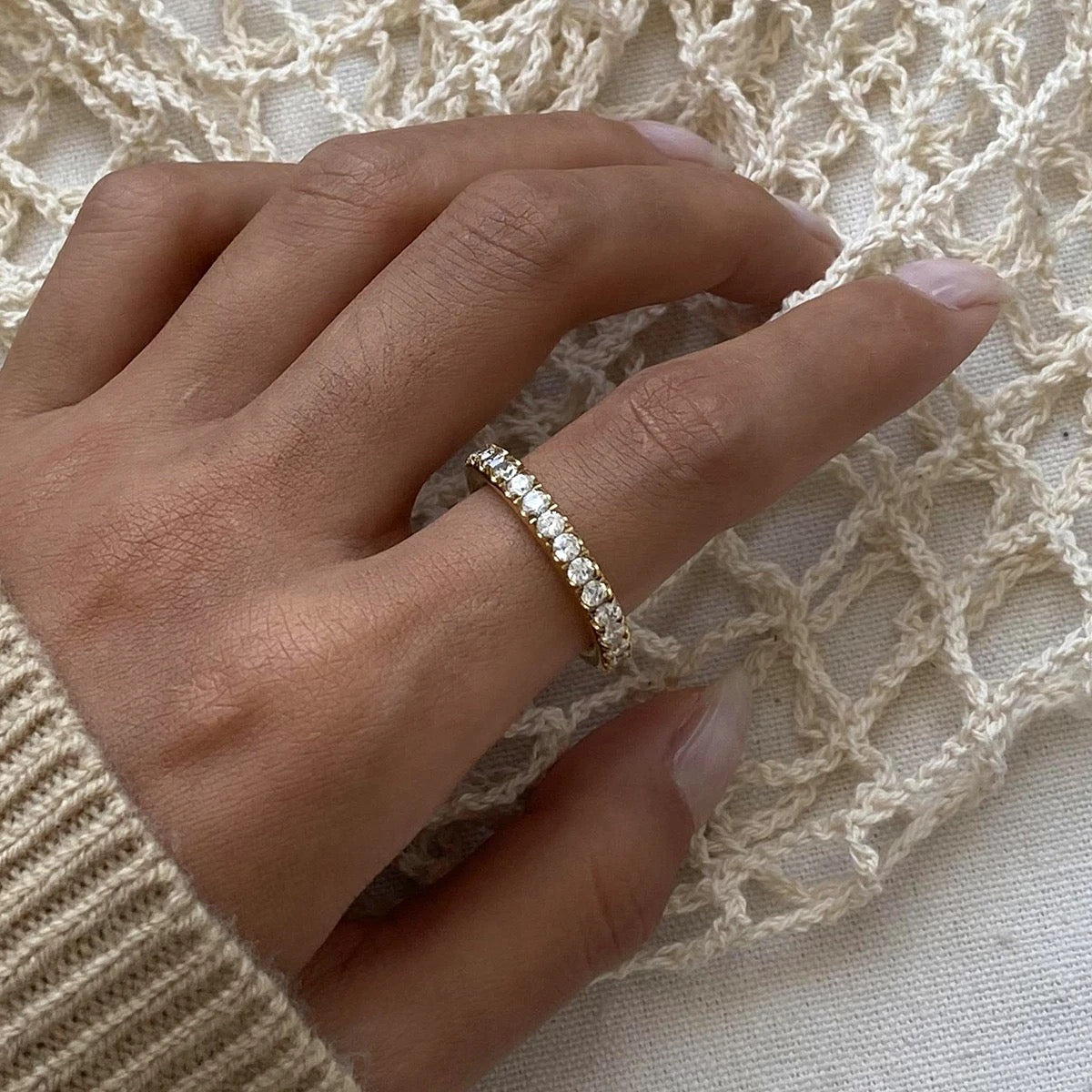 Anillo de cristal
