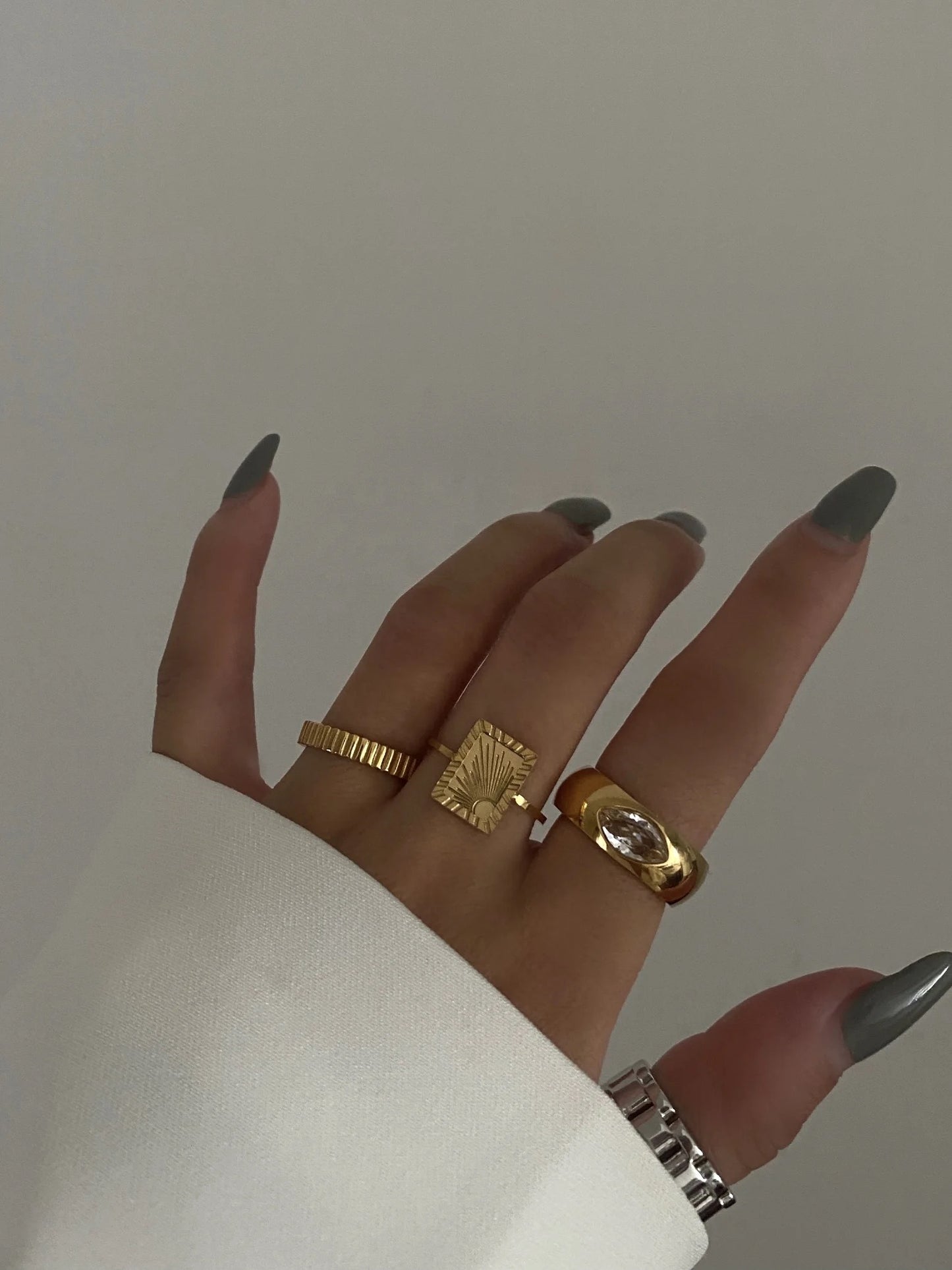Anillo de cristal
