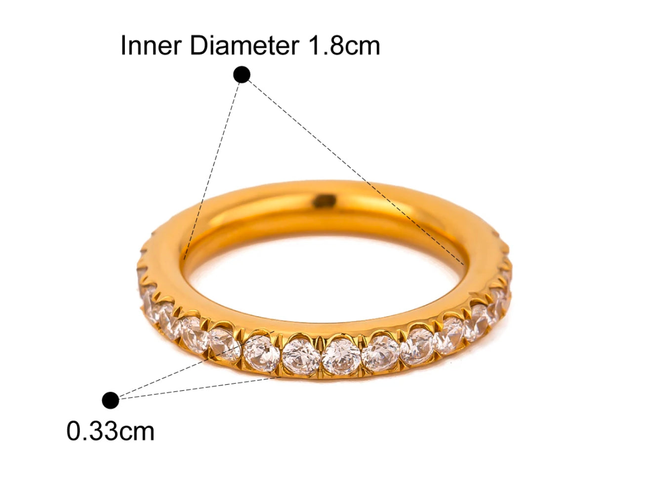 Anillo de cristal