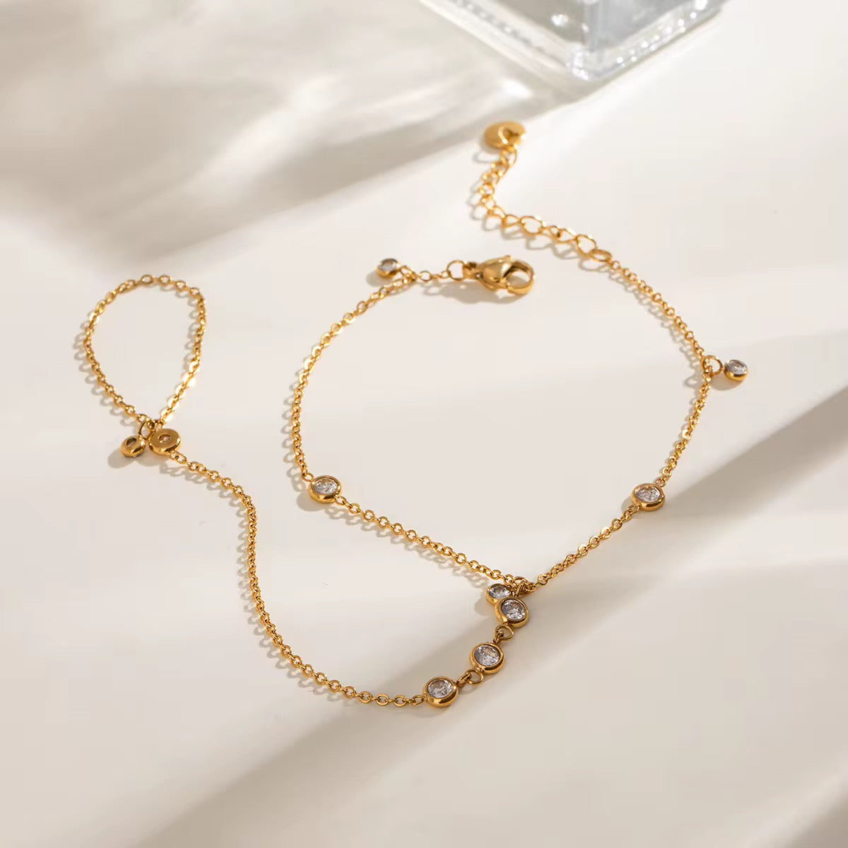 Golden Glow Hand Chain