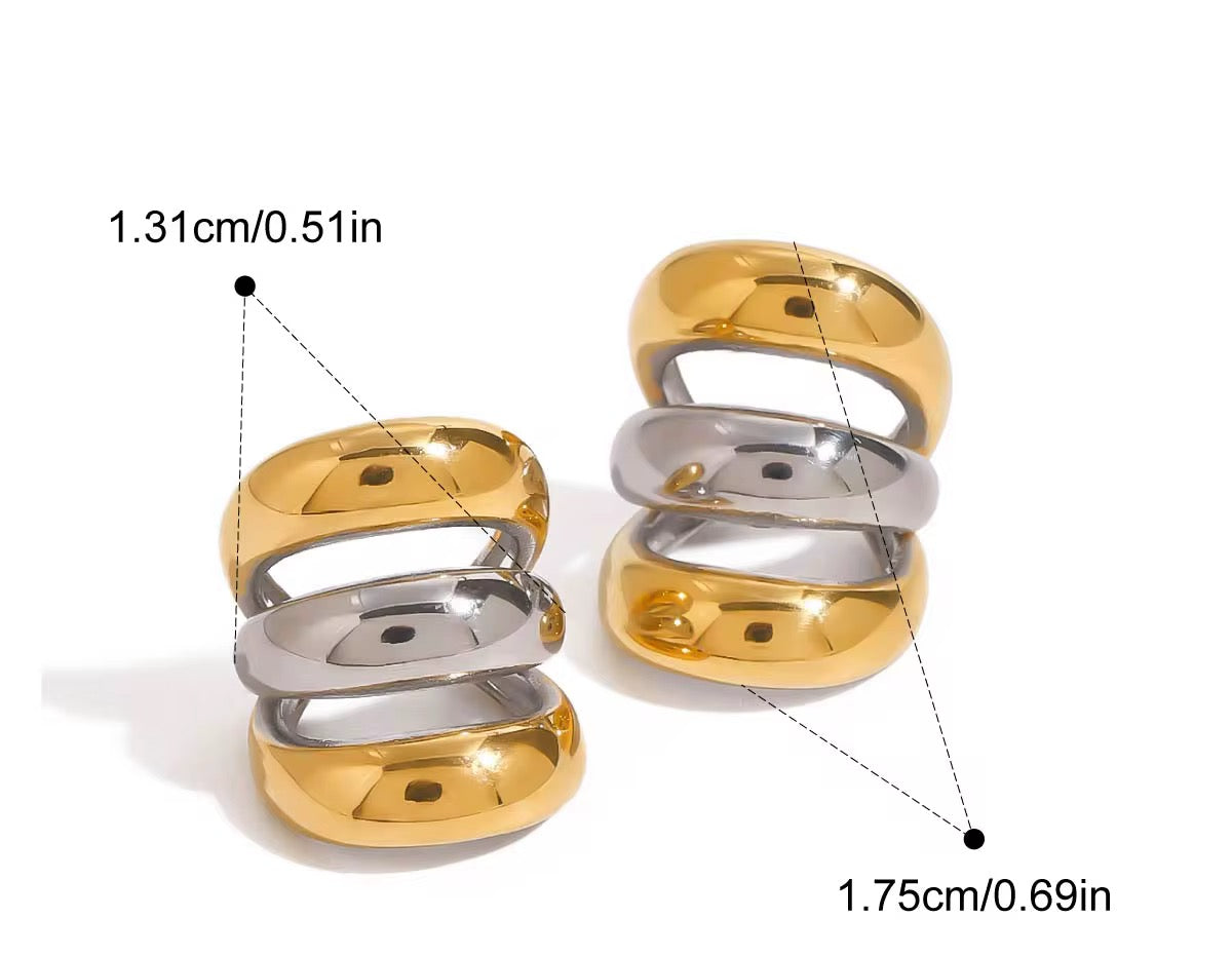 Triple Layers Earcuff