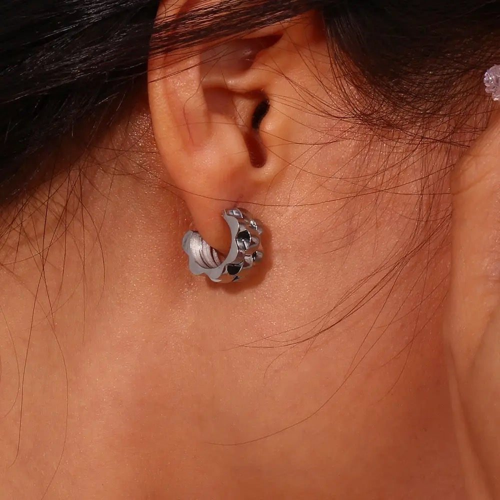 Pendientes de correa de reloj