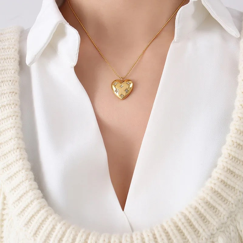 Star Heart Necklaces