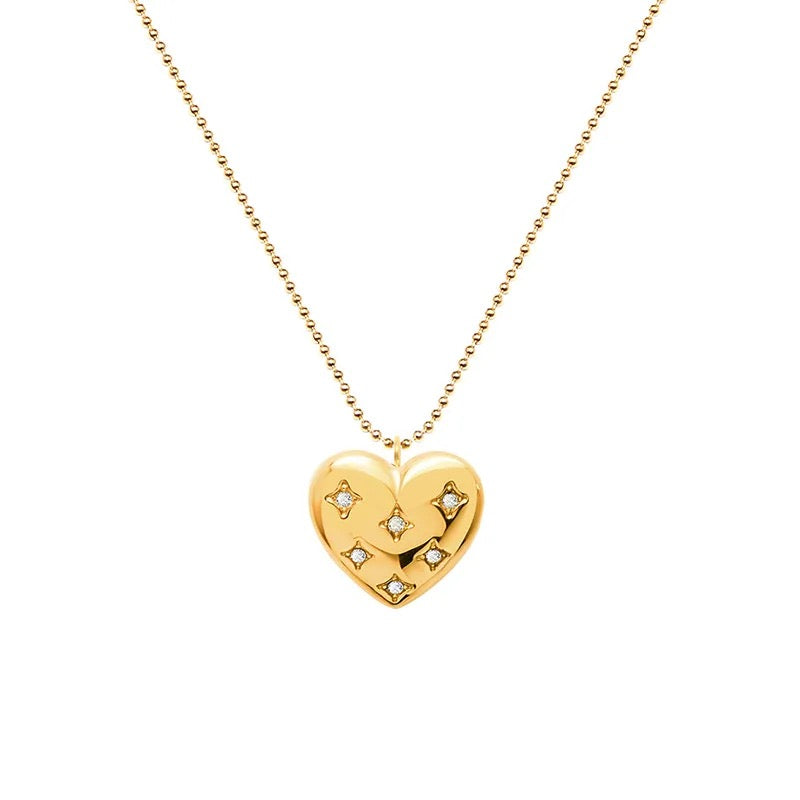 Star Heart Necklaces