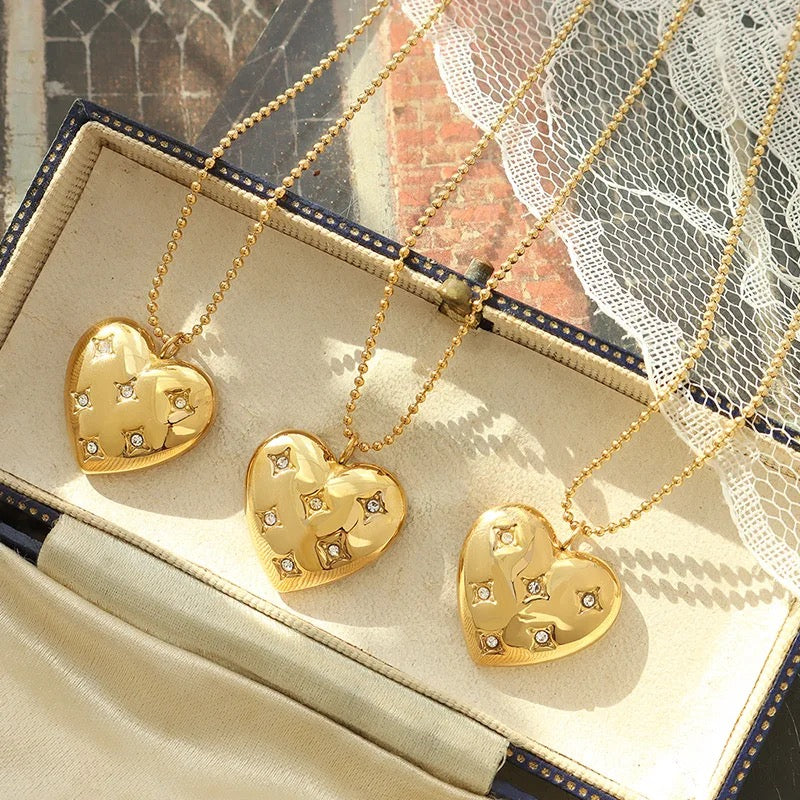 Star Heart Necklaces