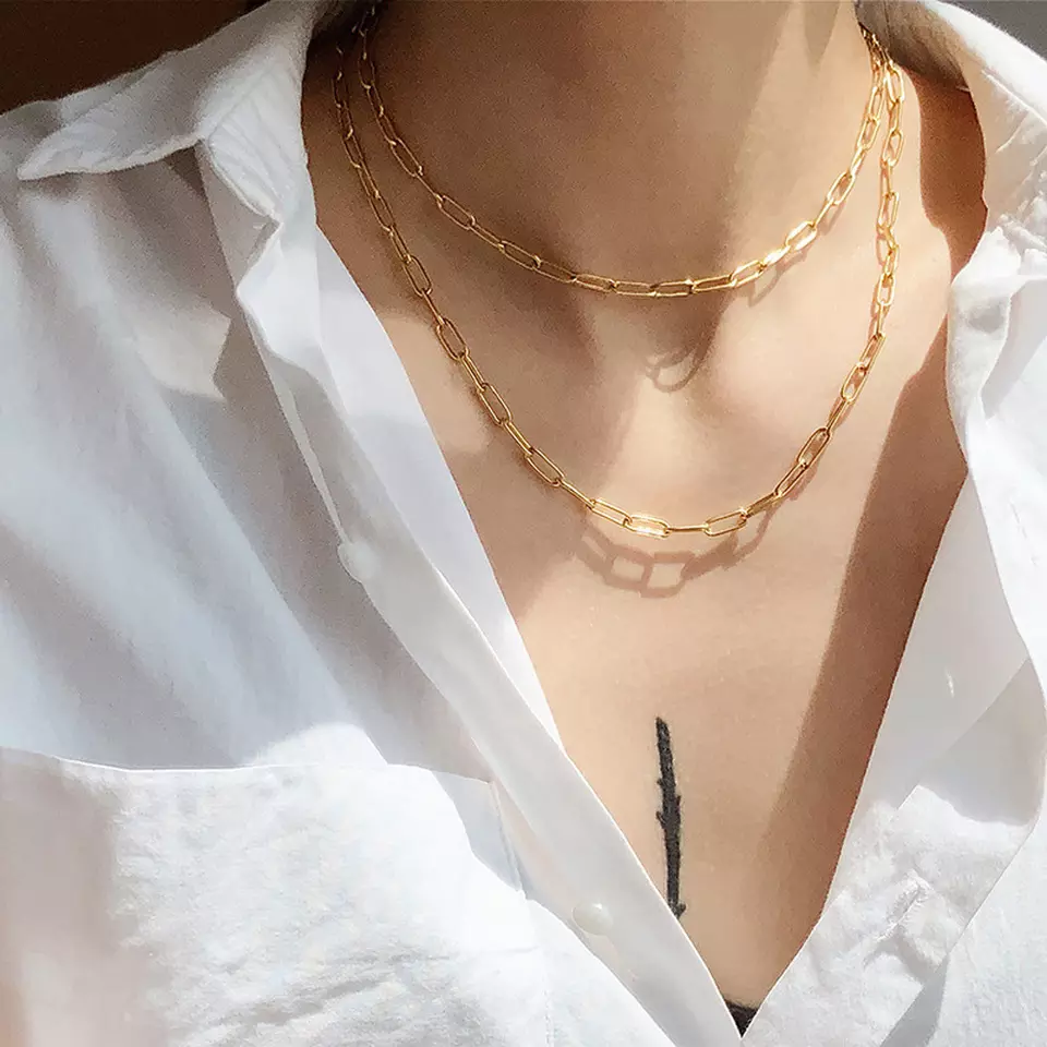 Cadena de clips de papel