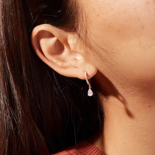Teardrop Mini Hoops