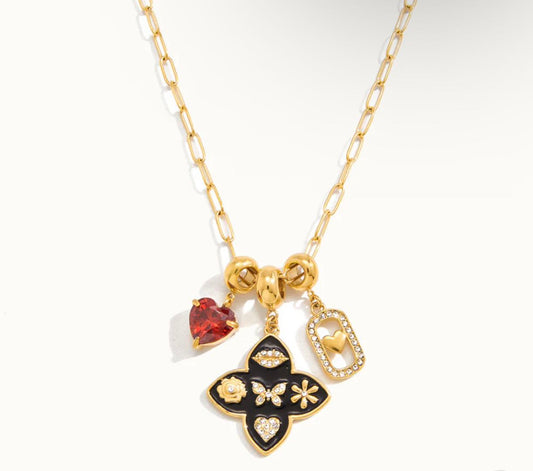 Charm Statement Necklace