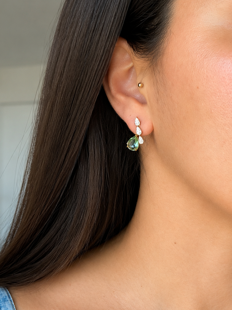 Emerald Grace Earrings