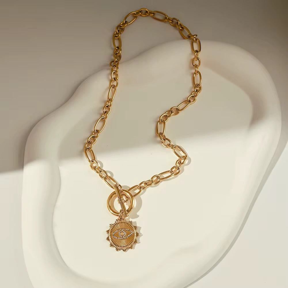Eye Chunky Necklace