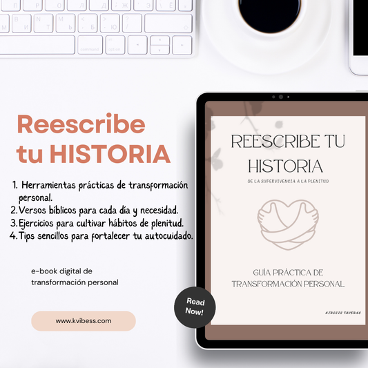 Reescribe tu historia: e-book digital de transformación personal