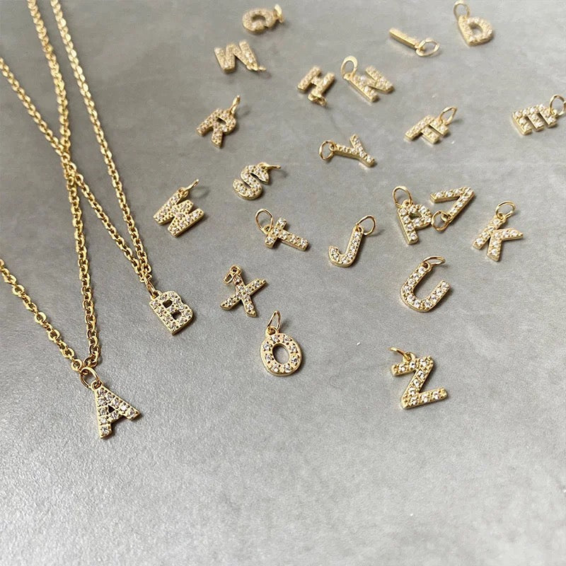 Letters charms