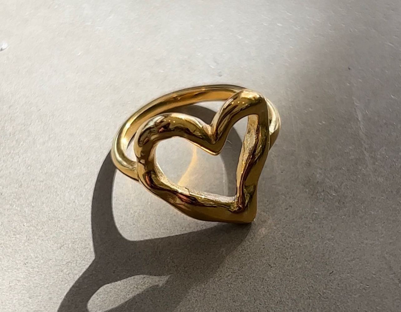 Irregular Heart Ring