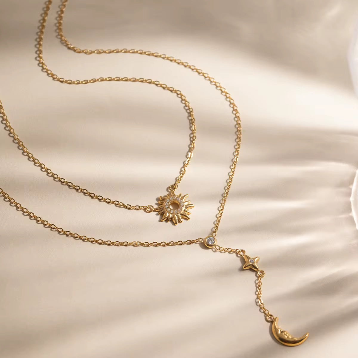 Eclipse Layered Necklace