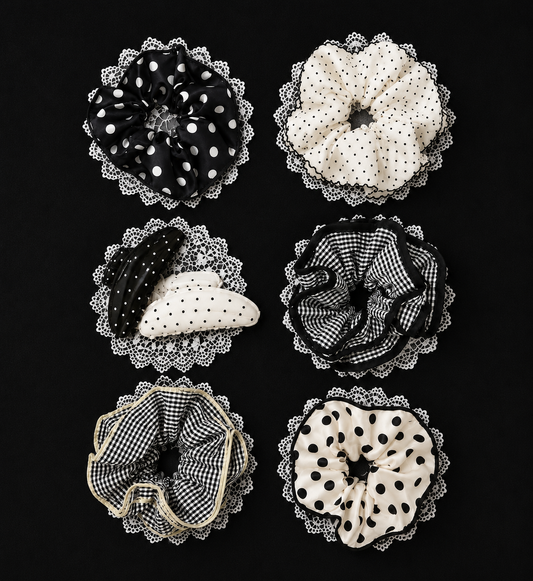 Monochrome Hair Accessories