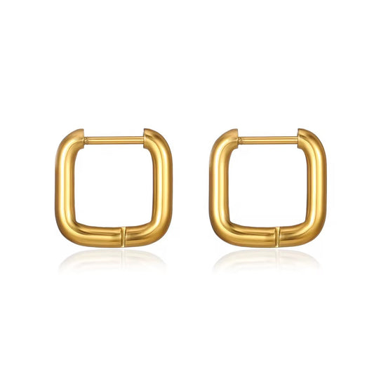 Mini Square Earrings