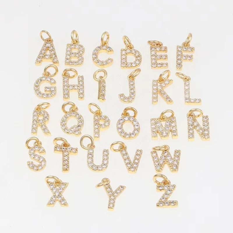 Letters charms