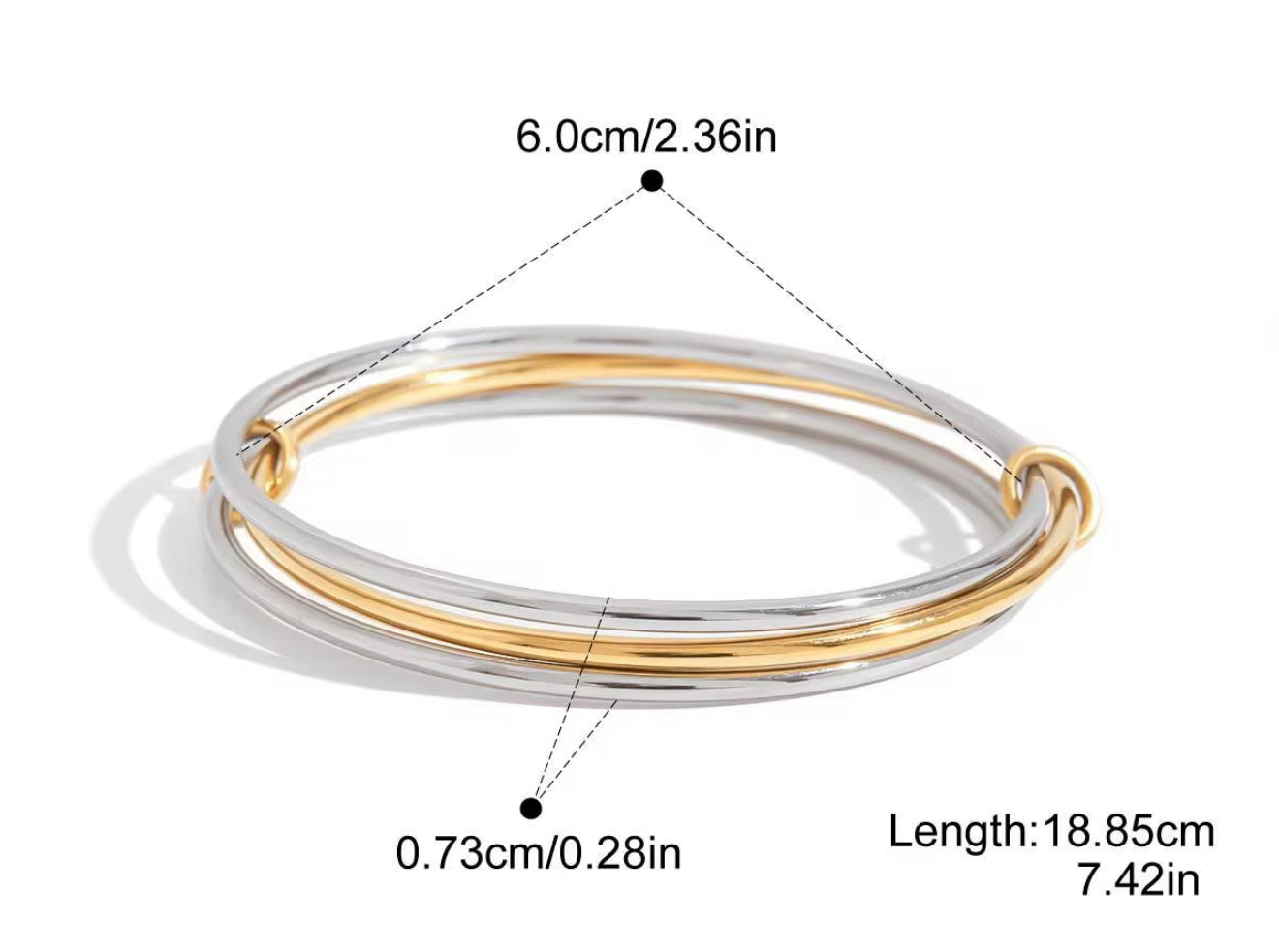 Mix triple Bracelet