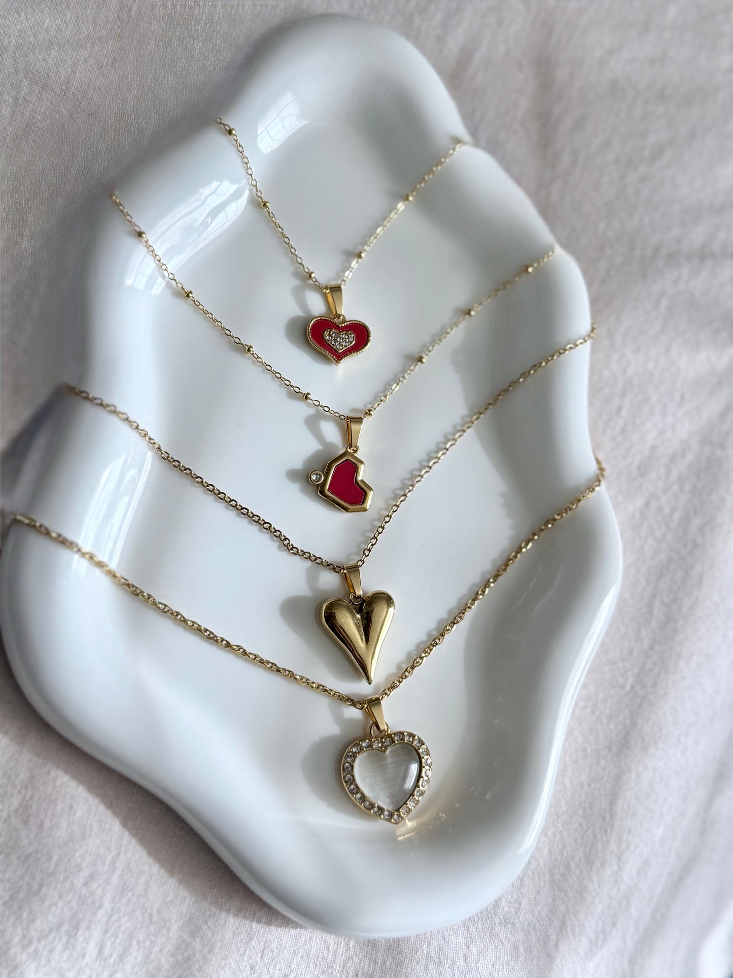 Red heart Necklace