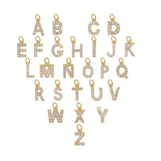 Letters charms