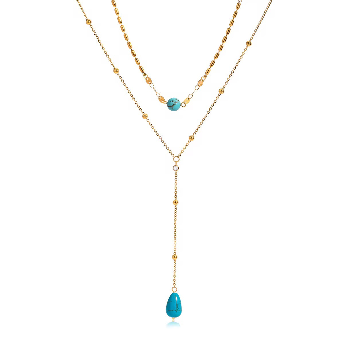 Santorini Drop Necklace