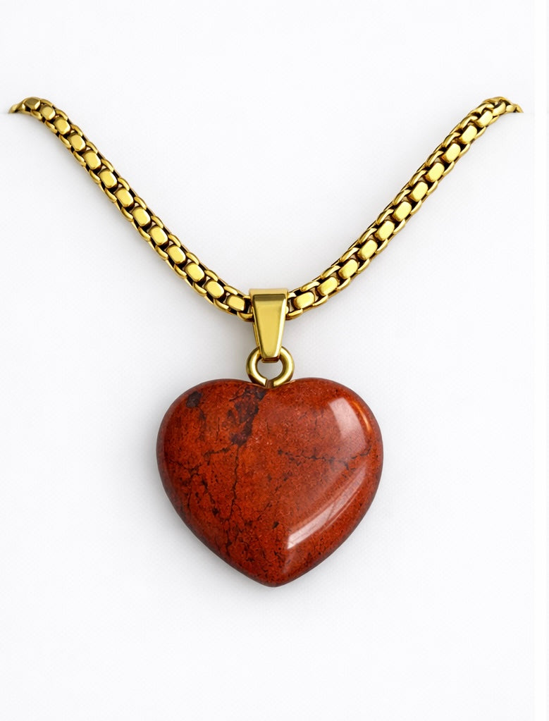 Heart Stone Necklace