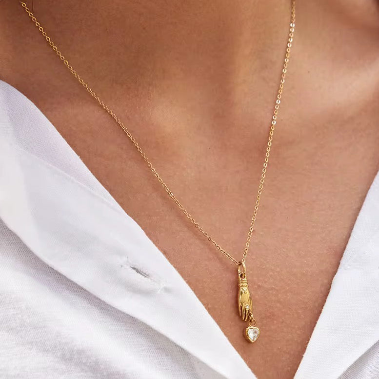 Touch Heart Necklace
