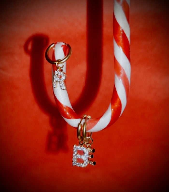 Birthstone Initial Necklace