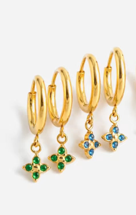 Clover Earring Set