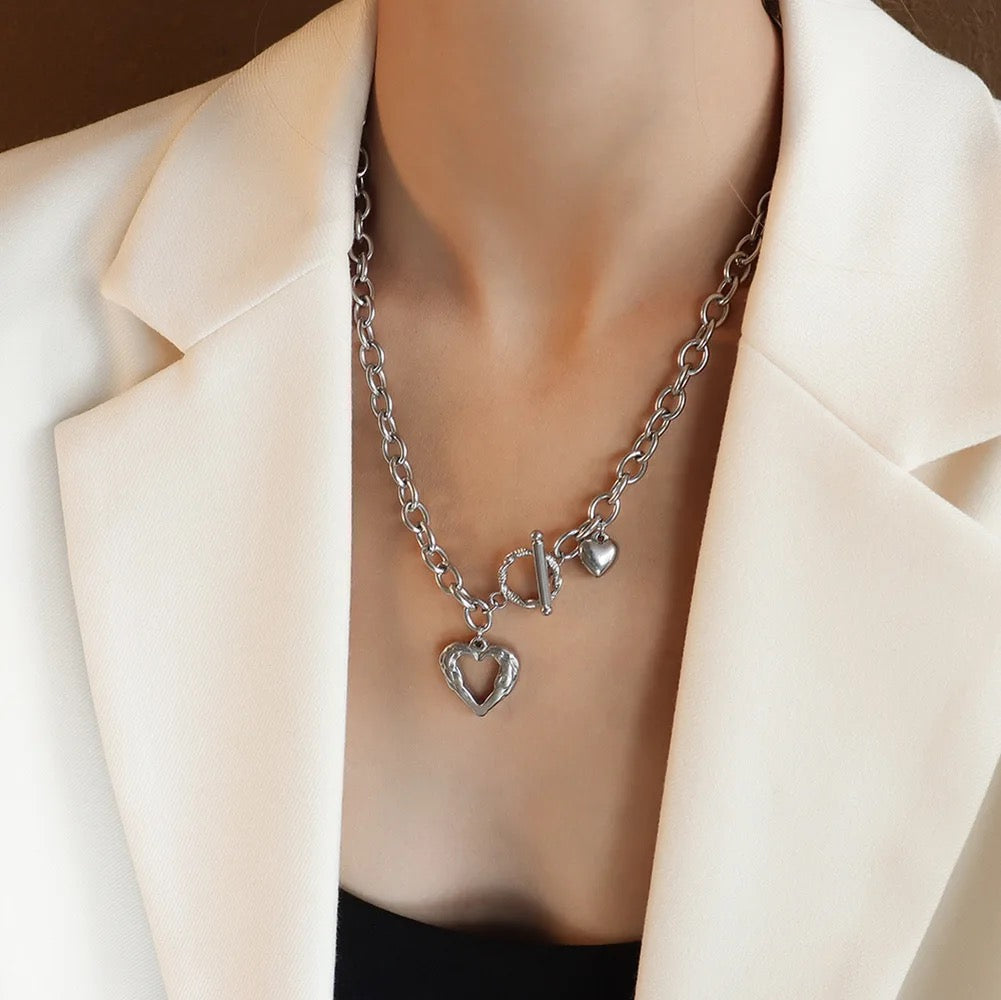 Extra Heart Necklace